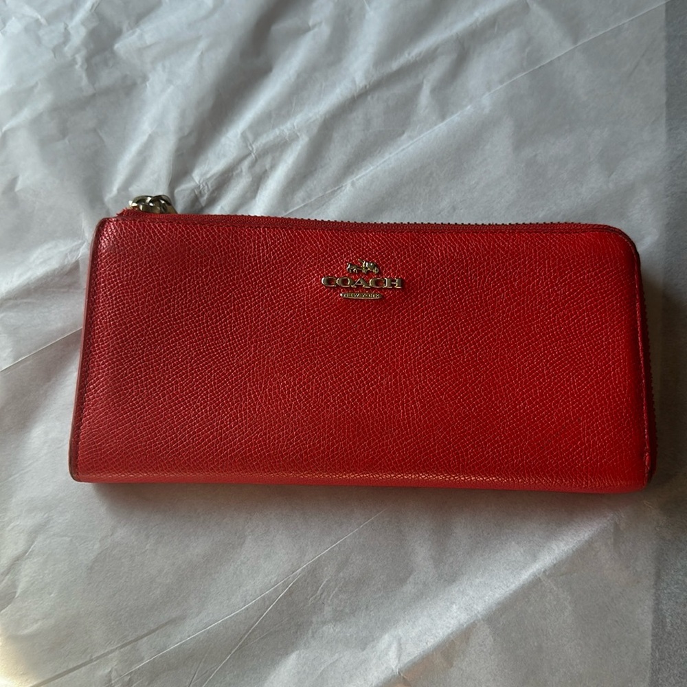 **SALE** Red Coach Wallet